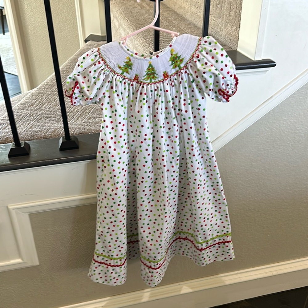 Cukees Smock Christmas Dress